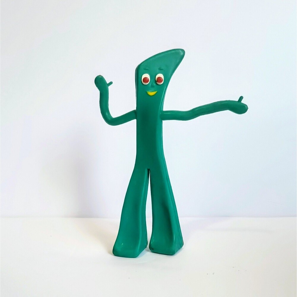 Vintage 6” GUMBY Jesco Prema Toy Flexible Figure